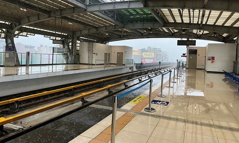 Hà Nội yêu cầu khẩn trương khắc phục sự cố nước tràn vào ga metro Cát Linh - Hà Đông