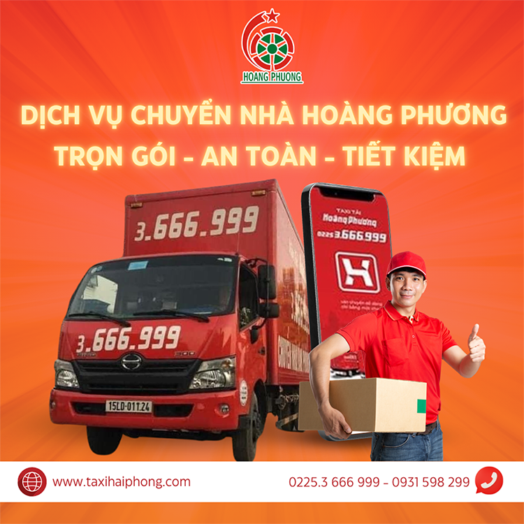 Dịch vụ chuyển nhà Hoàng Phương | Trọn gói - An toàn - Tiết kiệm